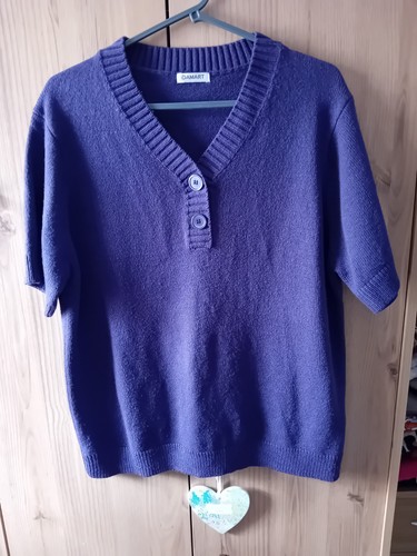 Ladies short sleeved jumper - sleeved,