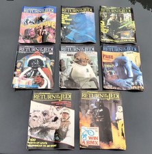 8 VINTAGE 1983-84 STAR WARS RETURN OF THE JEDI & 8 VINTAGE COMMANDO MAGAZINES ?