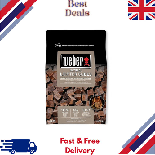 Weber natural lighter cubes - weber,