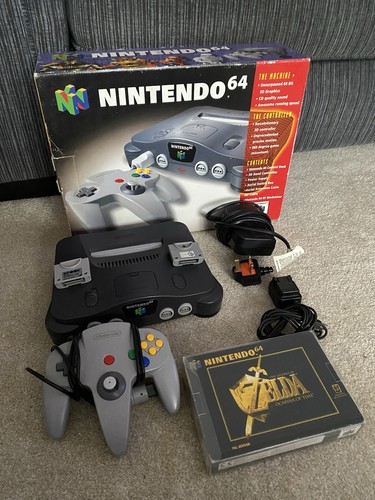 Nintendo n64 console boxed - console,