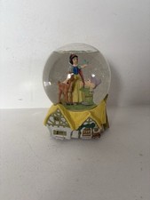 Vintage Disney Snow White “Someday My Prince Will Come” Musical Snow Globe