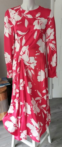 Zara red floral long - zara,