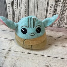 Grogu Baby Yoda Reversible small  Plush teddy Star Wars Mandalorian Fiddle Toy