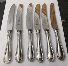 6 Arthur Price 21.5cm Stainless Steel Britannia Dinner Table Knives - Cutlery