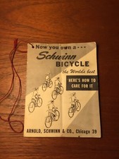 Vintage schwinn bicycle
