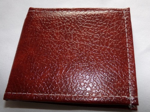 Leather wallet new option - leather, new.