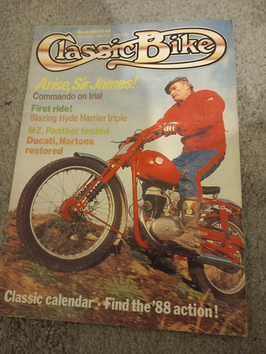 Classic bike magazine march - bike,