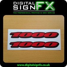 Suzuki GSXR 1000 Stickers