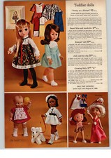 1968 PAPER AD Kewpie Doll Judy