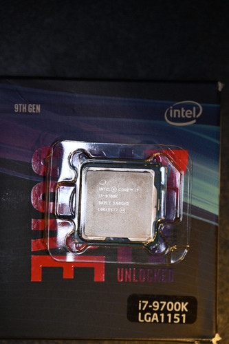 Intel core 9700k 3 - i7,