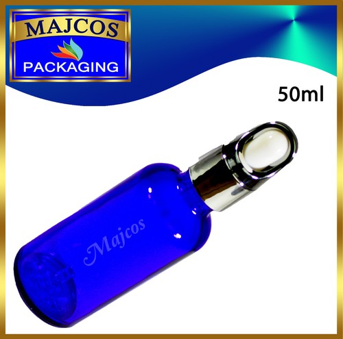 50ml empty cobalt blue - empty,