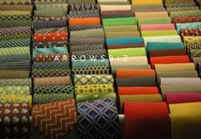 Hand Made Men's Satin plain Narrow Skinny Ties Necktie UK Seller Fast Delivery