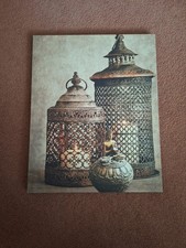 Candle Lamp Buddha Canvas 50cm X 40cm