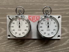 Boxed Heuer Sportex Stopwatch Panel Timer Set