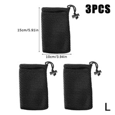 3Pcs Nylon Mesh Drawstring