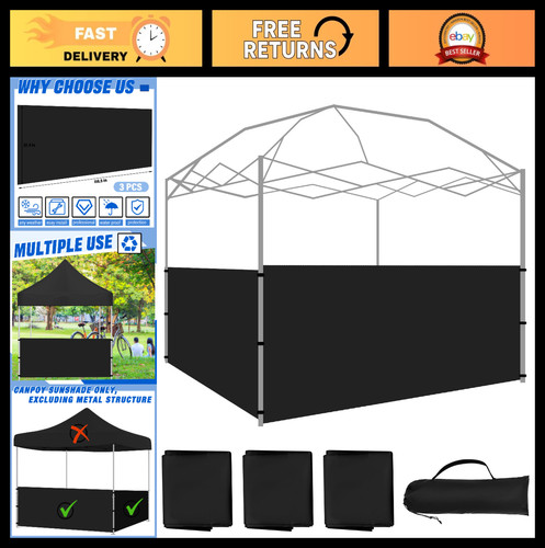 Pcs outdoor canopy side - 3,