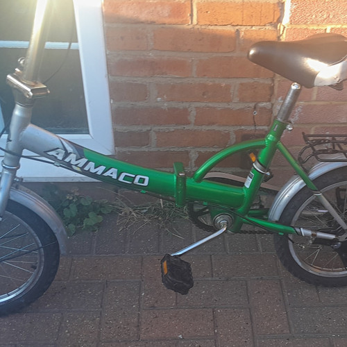 Ammaco folding bike - folding, 20in