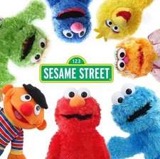 14" Living Hand Puppets Sesame