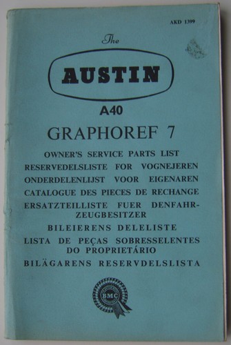 Austin a40 saloon farina - a40,