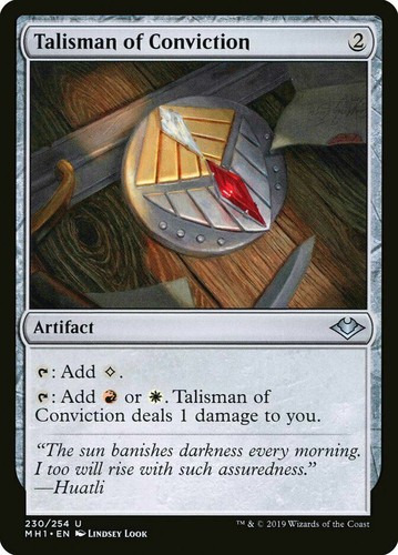 Talisman conviction - 1x,