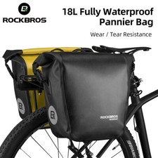 ROCKBROS Bike Pannier Rear Rack Bag Front Roller Panniers Bag Front Rack Bag