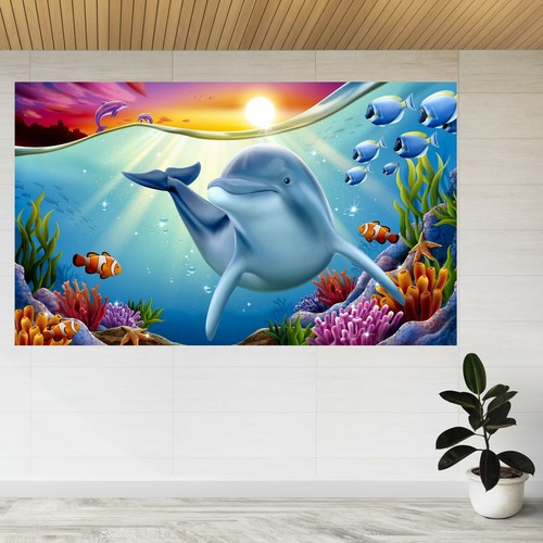 Charming dolphin play - charming,