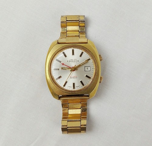 Gents gold plated - gents, swiss
