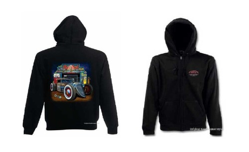 Sweatshirt jacket black - v8, old
