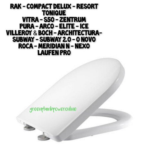 Soft close seat replacement - soft,