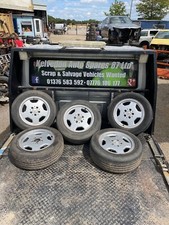 X5 GENUINE MERCEDES 15” AMG ALLOY WHEELS Hwa2024000102 W208 W126 W202