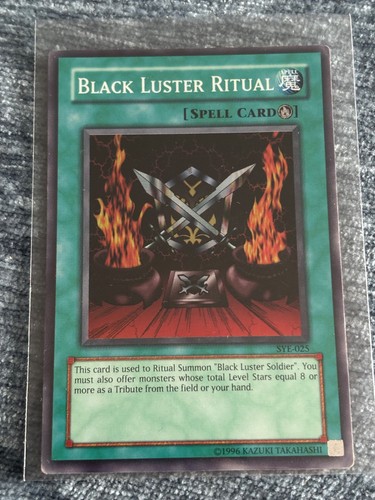 Black luster ritual - yu-gi-oh,