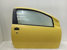 PEUGEOT 107 Right Front Door O/S 2005-2015 KBL - YELLOW PAINT B0 3 Door
