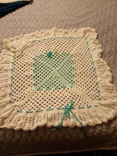 Baby Shawl Crochet, Handmade, In Beautiful Condition,  UK Post Only.