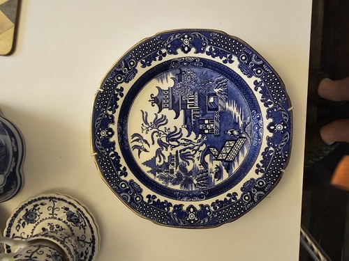 Vintage burleigh ware blue - vintage,