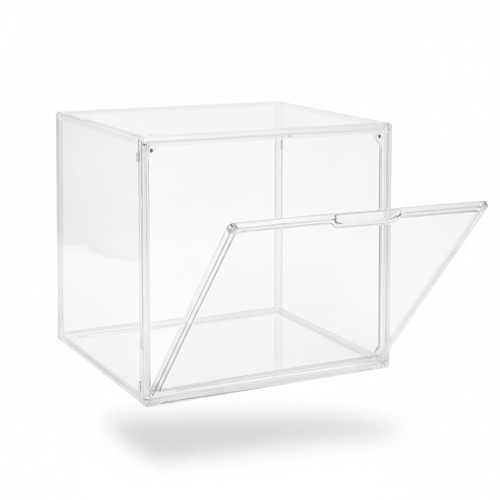 Acrylic display case with - acrylic,