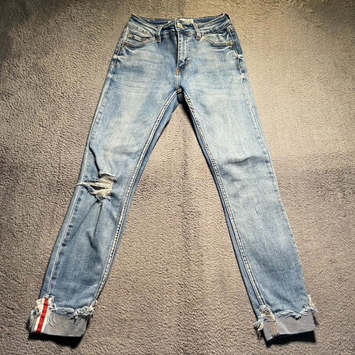 Amisu jeans mens w26 - l26, blue