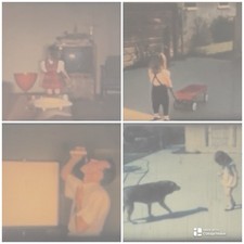 Vintage Film Reels: Girl