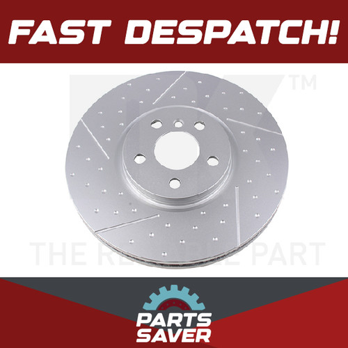 Brake discs pair vented - brake,