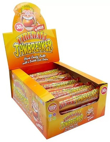 Zed candy fireball jawbreaker - candy,