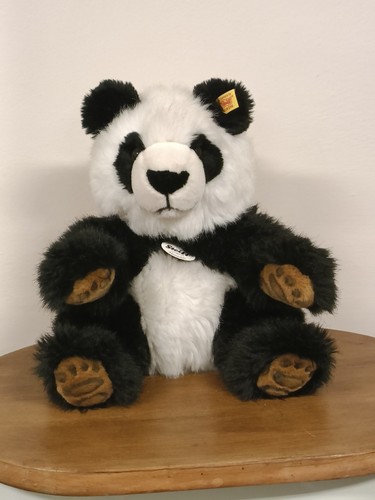 Steiff manschli panda plush - steiff,