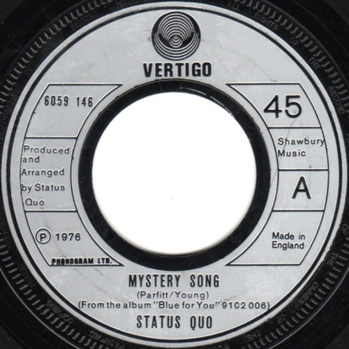 Status quo mystery - mystery, song
