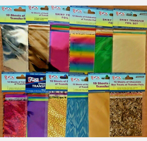 Metallic transfer foil sets - foil,