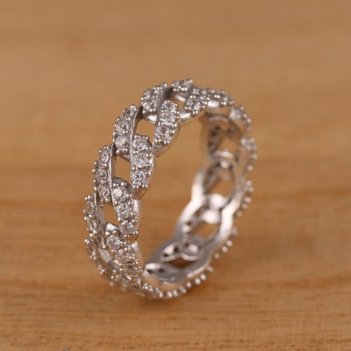 925 sterling silver curb cuban - silver,