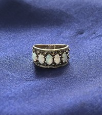 14k Antique Opal Ring Sz 5.5