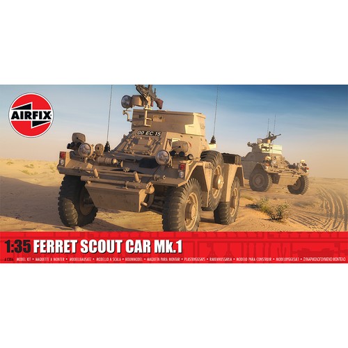 Airfix a1386 ferret scout car - a1386,