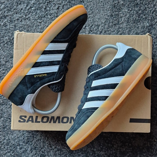 Adidas gazelle black white - adidas, black/white