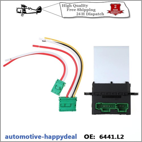 Heater blower fan resistor - heater,