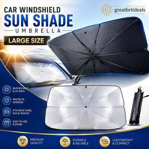 Car windscreen sunshade - car,