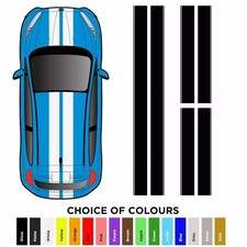 Car vinyl stripes bonnet roof - car,
