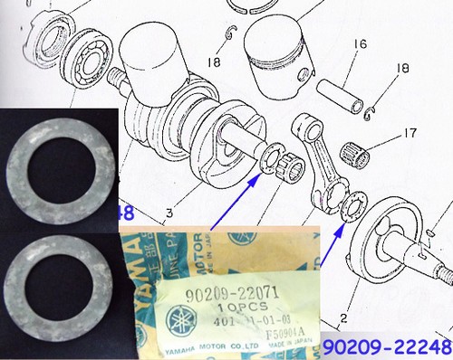 Yamaha ds7 rd250 rd350 - rd250,